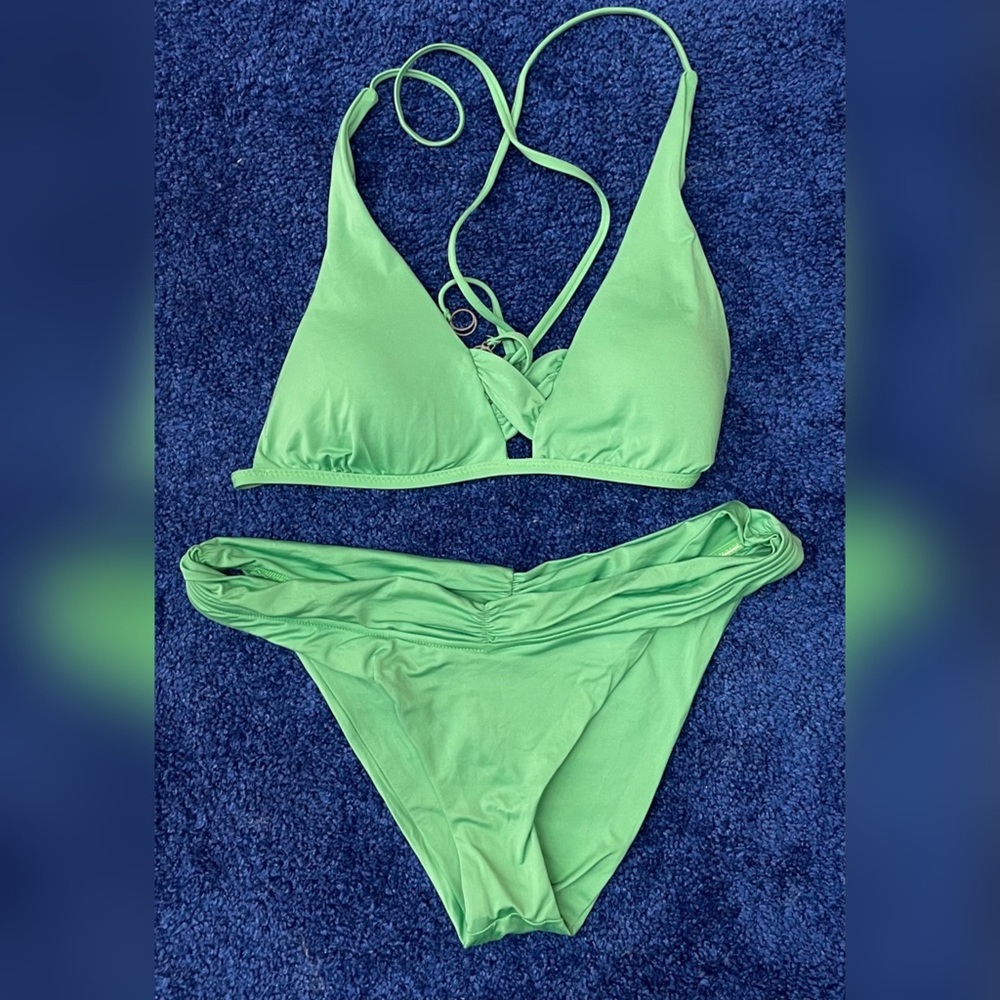 Beautiful Lg Mint Green Soluna Swim Bikini Set